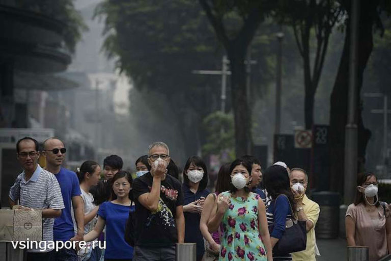Смог в Сингапуре
